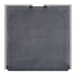 2pk 29" Everal Velvet Upholstered Chrome Metal Counter Height Barstools Blue Steel - Inspire Q -Homcom Crosley Shop GUEST 225fdf41 e266 4a64 b336 2009c1bdc9c7