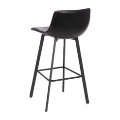 Flash Furniture Caleb Modern Armless 30 Inch Bar Height Commercial Grade Barstools With Footrests And Matte Iron Frames, Set Of 2 -Homcom Crosley Shop GUEST 241d8d94 6618 490a be83 5eb23e534b63