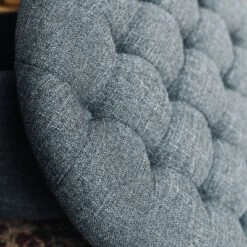 Large Round Tufted Storage Ottoman With Lift Off Lid - WOVENBYRD 32 Large Round Tufted Storage Ottoman With Lift Off Lid - WOVENBYRD -Homcom Crosley Shop GUEST 24b213ae 1102 4a1e 94f8 2481a211346e