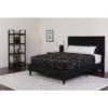 Flash Furniture Roxbury Full Size Tufted Upholstered Platform Bed In Black Fabric With Pocket Spring Mattress -Homcom Crosley Shop GUEST 24f81161 6147 4d75 9d88 a8d8a2f1d4a4