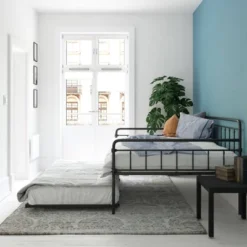 Waldorf Metal Daybed And Trundle - Room & Joy -Homcom Crosley Shop GUEST 25366ee8 3799 4f63 a5d4 853f8b77a8a8