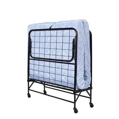 Twin 5" Mattress With Folding Metal Guest Bed - Room & Joy 4 Twin 5" Mattress With Folding Metal Guest Bed - Room & Joy - Image 2