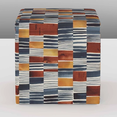 Plano Storage Ottoman In Geometric - Skyline Furniture 3 Plano Storage Ottoman In Geometric - Skyline Furniture