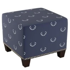 Square Nail Button Ottoman Patterned - Skyline Furniture -Homcom Crosley Shop GUEST 278a2ba3 dcb8 406f b7fb 0e869c6c048e