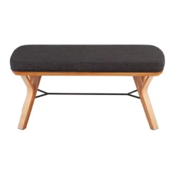 42" Folia Wood Bench - LumiSource 13 42" Folia Wood Bench - LumiSource -Homcom Crosley Shop GUEST 27d2cd16 9778 44e5 ace0 9a9942309ea7