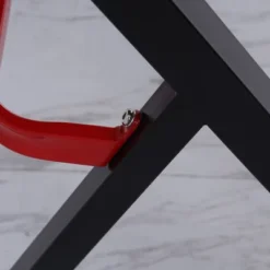 HOMCOM 47 Inch Gaming Desk Racing Computer Desk Home Office Workstation With Elevated Monitor Shelf Rotatable Cup Holder Headphone Hook, Black -Homcom Crosley Shop GUEST 27da160c 39fd 4b4f 8f97 4e24fd003bc1