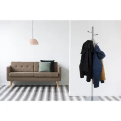 Mind Reader Coat Rack And Hat Holder, Heavy Duty, Silver -Homcom Crosley Shop GUEST 2837e830 7269 4694 ab40 fcb2e324bce2