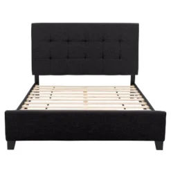 Ellery Fabric Tufted Bed - CorLiving -Homcom Crosley Shop GUEST 295eb9f7 1f41 4766 91cc 8953fdd2ca63