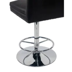 Sloan Adjustable Faux Leather Swivel Barstool Black - Boraam 15 Sloan Adjustable Faux Leather Swivel Barstool Black - Boraam -Homcom Crosley Shop GUEST 29b94bdf c7cd 496f 91e0 812413662fa7