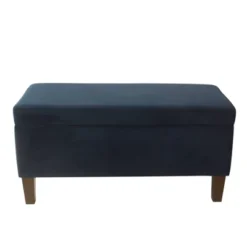 Large Textured Storage Bench - HomePop -Homcom Crosley Shop GUEST 29e2b2cb dfeb 4094 8039 066b0d880f87