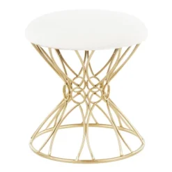 Jasmine Contemporary Vanity Stool - LumiSource -Homcom Crosley Shop GUEST 2adf71bf 8a4a 4bf4 9c4e 7666ad9d1f40