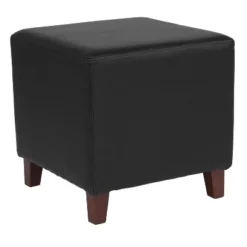 Flash Furniture Ascalon Taut Upholstered Cube Ottoman Pouf -Homcom Crosley Shop GUEST 2b8380b7 ff98 4f2c 941c 106fab02a6b0