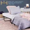 Hayward Heyward Folding Bed With Mattress For Adults, 5" Guest Bed Foldable 2 Hayward Heyward Folding Bed With Mattress For Adults, 5" Guest Bed Foldable -Homcom Crosley Shop GUEST 2b94056a 0f03 42bc 99a5 f6db5b1bda63