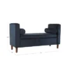 Rimo Velvet Storage Bench - Homepop -Homcom Crosley Shop GUEST 2bb269b3 c89e 4a52 a5d0 0ae9866e893e