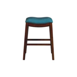 1pc Bowen Backless Barstool - Picket House Furnishings