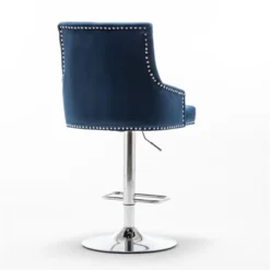 Better Home Products Monroe Velvet Tufted Adjustable Swivel Bar Stool Set Blue -Homcom Crosley Shop GUEST 2ca44bd2 7913 45ed aeb1 06d6646dcad3