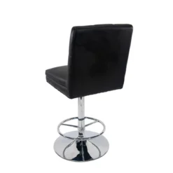 Sloan Adjustable Faux Leather Swivel Barstool Black - Boraam 12 Sloan Adjustable Faux Leather Swivel Barstool Black - Boraam -Homcom Crosley Shop GUEST 2cc595fe 7bf5 46a8 899e 720fce1245e9