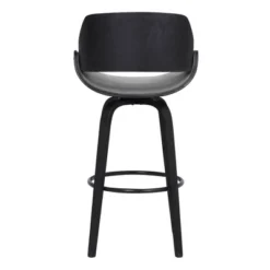 30" Mona Contemporary Bar Height Barstool Black/Gray - Armen Living 11 30" Mona Contemporary Bar Height Barstool Black/Gray - Armen Living -Homcom Crosley Shop GUEST 2ccf95fe c90f 446d 91e1 4788a6926400