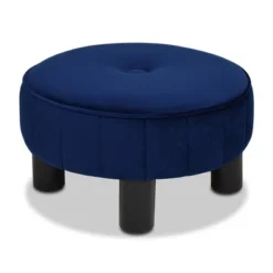 Jennifer Taylor Home Riley 16 Inch Round Footstool Ottoman 11 Jennifer Taylor Home Riley 16 Inch Round Footstool Ottoman -Homcom Crosley Shop GUEST 2d91eff7 8058 4551 9712 4f52bbb0b377
