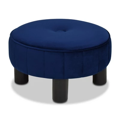 Jennifer Taylor Home Riley 16 Inch Round Footstool Ottoman 6 Jennifer Taylor Home Riley 16 Inch Round Footstool Ottoman - Image 4