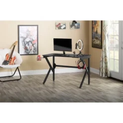 Saga PC Gaming Desk Black - Studio Designs -Homcom Crosley Shop GUEST 2e964fb7 616e 4c49 93b6 99c7c8acf47f