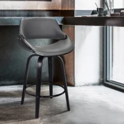 30" Mona Contemporary Bar Height Barstool Black/Gray - Armen Living 12 30" Mona Contemporary Bar Height Barstool Black/Gray - Armen Living -Homcom Crosley Shop GUEST 312bf73e a2f6 42bc 9d3f 00d1bb69a659
