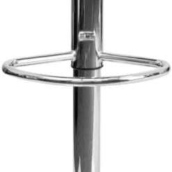 Flash Furniture Contemporary Vinyl Adjustable Height Barstool With Solid Wave Seat And Chrome Base -Homcom Crosley Shop GUEST 31899d56 9ff6 4fa4 b8d6 38edcf6589b4