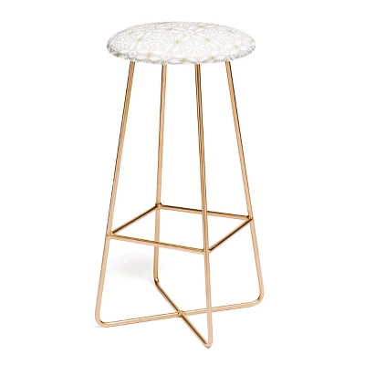 Iveta Abolina Floral Tile Barstool - Deny Designs 5 Iveta Abolina Floral Tile Barstool - Deny Designs - Image 3