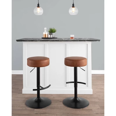 Set Of 2 Dot Adjustable Barstools - LumiSource 10 Set Of 2 Dot Adjustable Barstools - LumiSource - Image 8