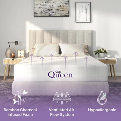 NapQueen 12" Elizabeth Cooling Gel Memory Foam Mattress 7 NapQueen 12" Elizabeth Cooling Gel Memory Foam Mattress - Image 5