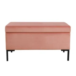 Medium Storage Bench With Metal Legs - HomePop 28 Medium Storage Bench With Metal Legs - HomePop -Homcom Crosley Shop GUEST 3304a4e7 ef5e 48aa 87ef 9c8bac200f6a
