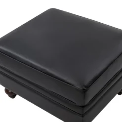 Benito 26.5" Wide Contemporary Genuine Leather Ottoman For Living Room | ARTFUL LIVING DESIGN 21 Benito 26.5" Wide Contemporary Genuine Leather Ottoman For Living Room | ARTFUL LIVING DESIGN -Homcom Crosley Shop GUEST 3350f2c9 9af5 4ded 96d9 c5c51cb3650d