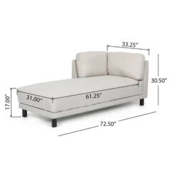Hyland Contemporary Fabric Upholstered Chaise Lounge - Christopher Knight Home 22 Hyland Contemporary Fabric Upholstered Chaise Lounge - Christopher Knight Home -Homcom Crosley Shop GUEST 33938849 ef2f 4f0b a418 a400a01bbe0e