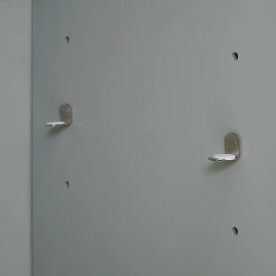 3pc Harper Entryway Set With Hall Tree And 2 Pantry Closets Gray - Crosley 14 3pc Harper Entryway Set With Hall Tree And 2 Pantry Closets Gray - Crosley - Image 12