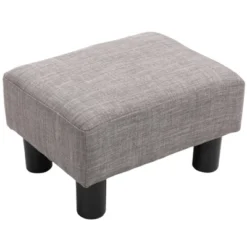 HOMCOM 16” Cube Modern Linen Fabric Pouf Footrest Ottoman 11 HOMCOM 16” Cube Modern Linen Fabric Pouf Footrest Ottoman -Homcom Crosley Shop GUEST 34ba244c c222 4cd0 8868 1b59497afb86