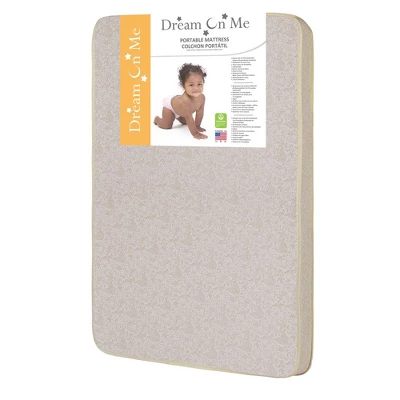 Dream On Me 3" Fiber Playmat, Excellent Comfort & Support, Waterproof Vinyl Cover, Greenguard Gold Certified 3 Dream On Me 3" Fiber Playmat, Excellent Comfort & Support, Waterproof Vinyl Cover, Greenguard Gold Certified