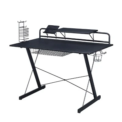 Multi Functional Carbon Gaming Desk Black - Techni Sport 9 Multi Functional Carbon Gaming Desk Black - Techni Sport - Image 7