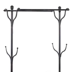 Industrial Metal Coat Rack Black - Olivia & May -Homcom Crosley Shop GUEST 36c42d13 7f86 4141 97b5 3826fec1aa90