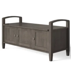 44" Norfolk Solid Wood Entryway Storage Bench - WyndenHall 32 44" Norfolk Solid Wood Entryway Storage Bench - WyndenHall -Homcom Crosley Shop GUEST 377fdfbd 2c87 4ad1 9ac4 b1dc99930462