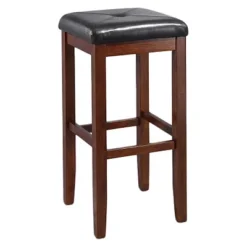 Set Of 2 29" Square Seat Barstools - Crosley -Homcom Crosley Shop GUEST 37ccdce0 1c7c 43e8 89f4 9e37459297a7
