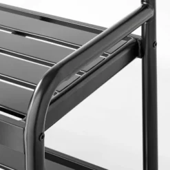 Slat Metal Entryway Bench & Hall Tree - Black - Hearth & Hand™ With Magnolia -Homcom Crosley Shop GUEST 37e81a8a 1cb5 4c21 9fbb 51a4c03a94fc