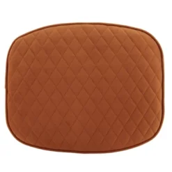 Schroeder Orange Fabric Ottoman Orange - Inspire Q -Homcom Crosley Shop GUEST 37f52d81 6571 4257 98ee 9525b0d6fed3