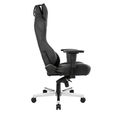 AKRacing Office Series Onyx Deluxe Computer Chair, Black Real Leather (AK-ONYXDELUXE) 4 AKRacing Office Series Onyx Deluxe Computer Chair, Black Real Leather (AK-ONYXDELUXE) - Image 2