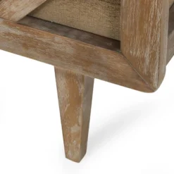 Zentner Rustic Tufted Double End Chaise Lounge With Bolster Pillows - Christopher Knight Home -Homcom Crosley Shop GUEST 38dcb123 83d4 40db b398 499acb99aeaf