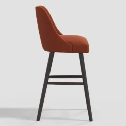 Geller Modern Counter Height Barstool Velvet - Threshold™ -Homcom Crosley Shop GUEST 396722ae 0f4e 4c16 9586 7cbf76a10933