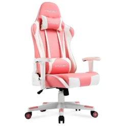 Gaming Office Chair PU Leather With Adjustable Headrest And Lumbar Pillow - GTRACING -Homcom Crosley Shop GUEST 39d5b3b7 5ed2 4153 978f a59f1f2cb9cb
