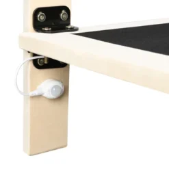 Queen Size Upholstered Floating Velvet Platform Bed With Sensor Light And Headboard-ModernLuxe -Homcom Crosley Shop GUEST 3a09c8ad 5f2b 4943 bb14 37252756c750