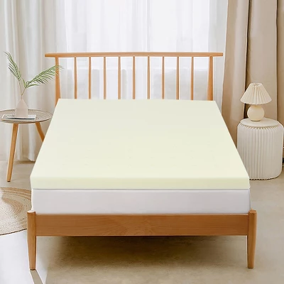3'' Bed Mattress Topper Air Cotton For All Night’s Comfy Soft Mattress Pad 5 3'' Bed Mattress Topper Air Cotton For All Night’s Comfy Soft Mattress Pad - Image 3