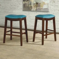 1pc Bowen Backless Barstool - Picket House Furnishings 16 1pc Bowen Backless Barstool - Picket House Furnishings -Homcom Crosley Shop GUEST 3b96ef55 cc80 4881 a61d b65bcdea8acc
