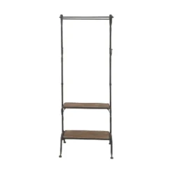Industrial Metal Coat Rack Black - Olivia & May -Homcom Crosley Shop GUEST 3ba05dc0 d2f5 4dc2 83bc 7ab973a7af61